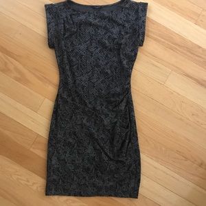 Ann Taylor SNAKESKIN patterned dress